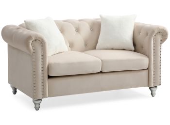 Raisa Loveseat, Beige