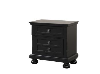 Meade Nightstand, Black