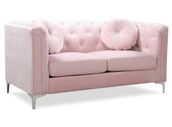 Pompano Loveseat, Pink