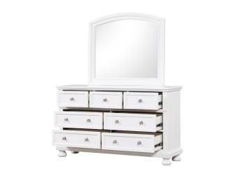 Meade Dresser, White
