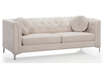 Pompano Sofa, Ivory