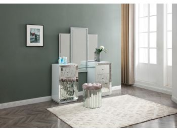 Vanity Mirror and Table
