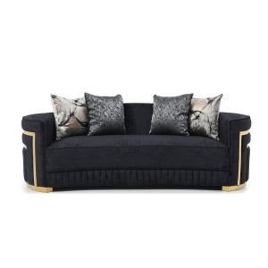 Soledad G00523A-S Sofa , Black