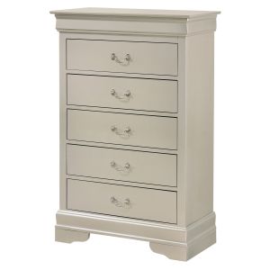 Louisphillipe Chest, Silver Champagne