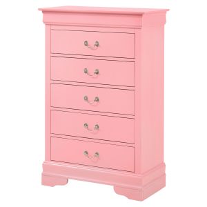 Louisphillipe Chest, Pink