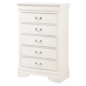 Louisphillipe Chest, White