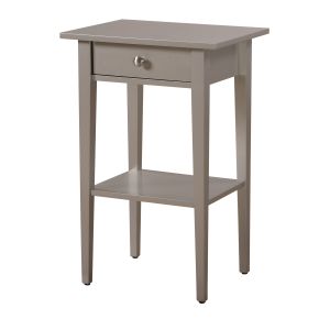 Dalton Nightstand, Silver Champagne