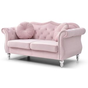 Hollywood Loveseat, Pink