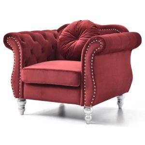 Hollywood Chair, Burgundy