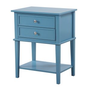 Newton Nightstand, Teal