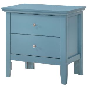 Primo Nightstand, Teal