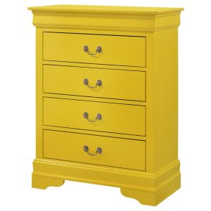 Louis Phillipe Chest, Yellow