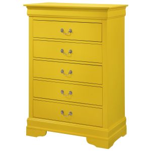 Louis Phillipe Chest, Yellow