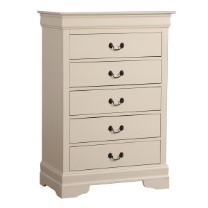 Louis Phillipe Chest, Beige