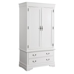 Louis Phillipe Armoire, White