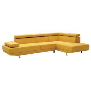 Riveredge Sectional, Yellow