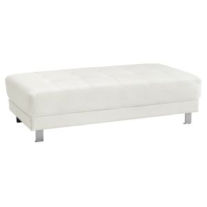 Riveredge Ottoman, White