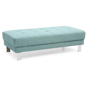 Riveredge Ottoman, Teal