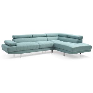 Riveredge Sectional  , Teal