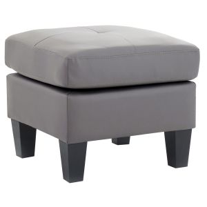 Newbury Ottoman, Gray