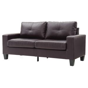 Newbury Sofa, Dark Brown