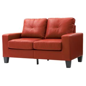 Newbury Loveseat, Red