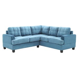 Sandridge Sectional, Aqua