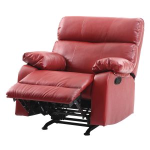 Manny Rocker Recliner, Red
