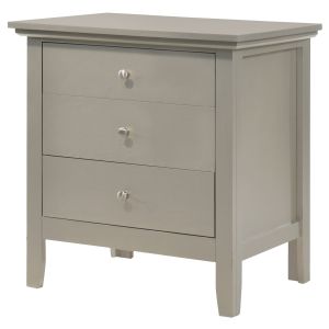 Hammond Night Stand, Silver Champagne