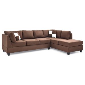 Malone Sectional, Chocolate