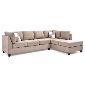 Malone Sectional, Mocha