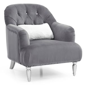 Jewel Chair, Gray