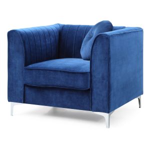 Delray Chair, Navy Blue
