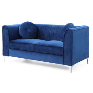 Delray Loveseat, Navy Blue