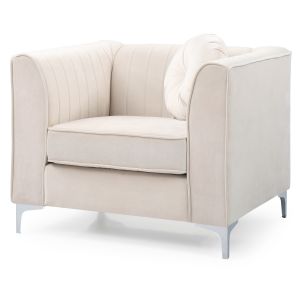 Delray Chair, Ivory