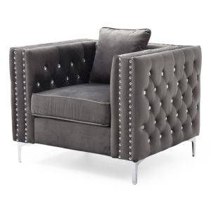 Paige Chair, Gray