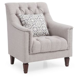 Charleston Chair, Light Gray