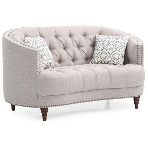 Charleston Loveseat, Light Gray