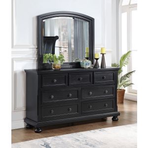 Meade Dresser, Black
