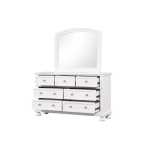 Meade Dresser, White