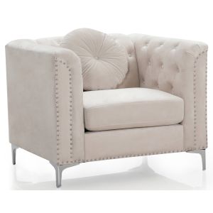 Pompano Chair, Ivory